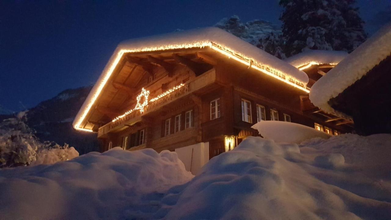 Chalet Bei Der Arve Grindelwald Buitenkant foto